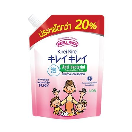 รีฟิลโฟมล้างมือ KIREI KIREI 450ML ออริจินอล_0