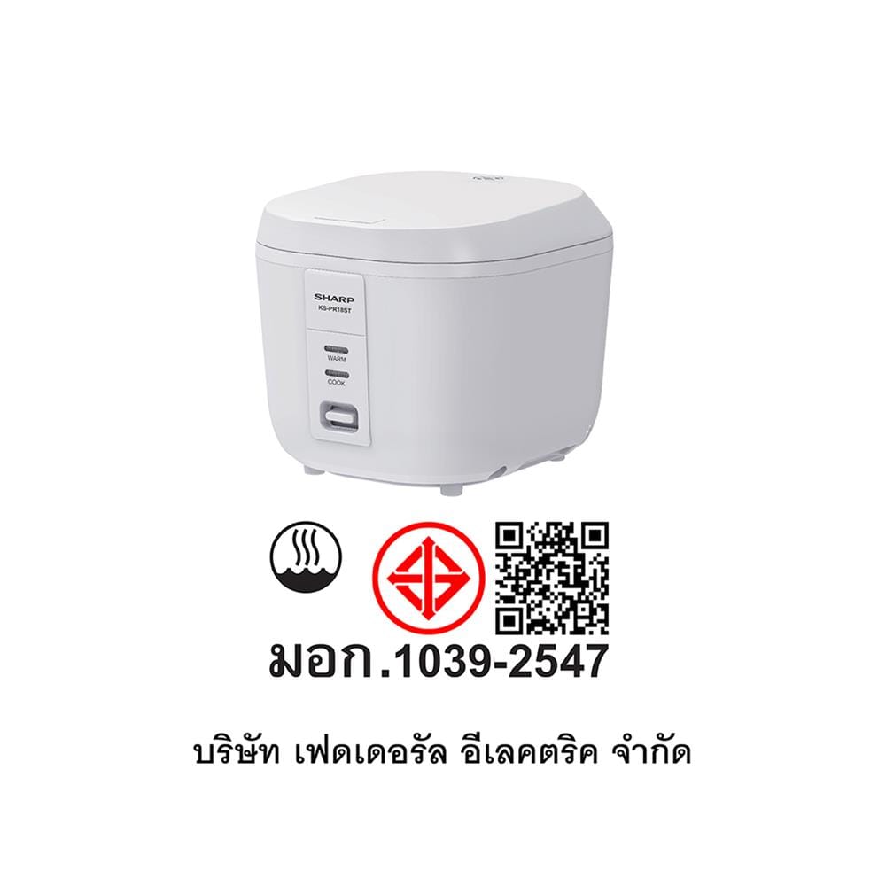 หม้อหุงข้าว MANUAL SHARP KS-PR18ST 1.8 ลิตร