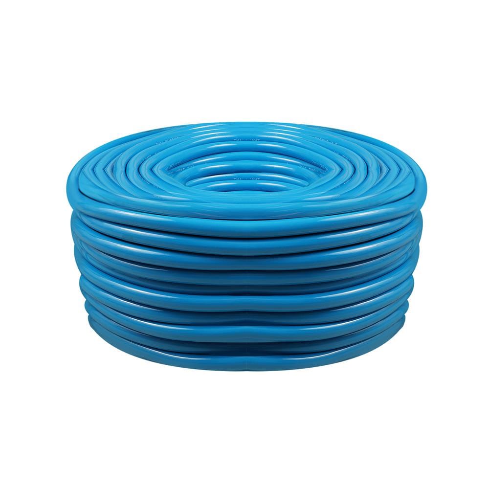 สายยางม้วน PVC เด้ง GARTENE 1 นิ้ว 100 ม. สีฟ้า