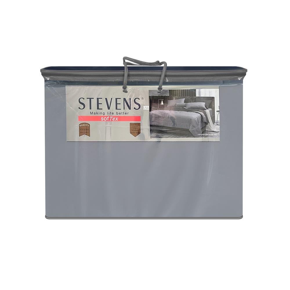 ชุดผ้าปูที่นอน 5 ฟุต 6 ชิ้น STEVENS SOFTEX ON14AH