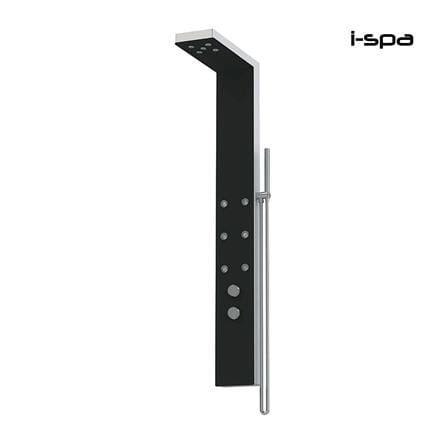 ชุดผนังอาบน้ำ I-SPA I-GEN-M-B สีดำ_0