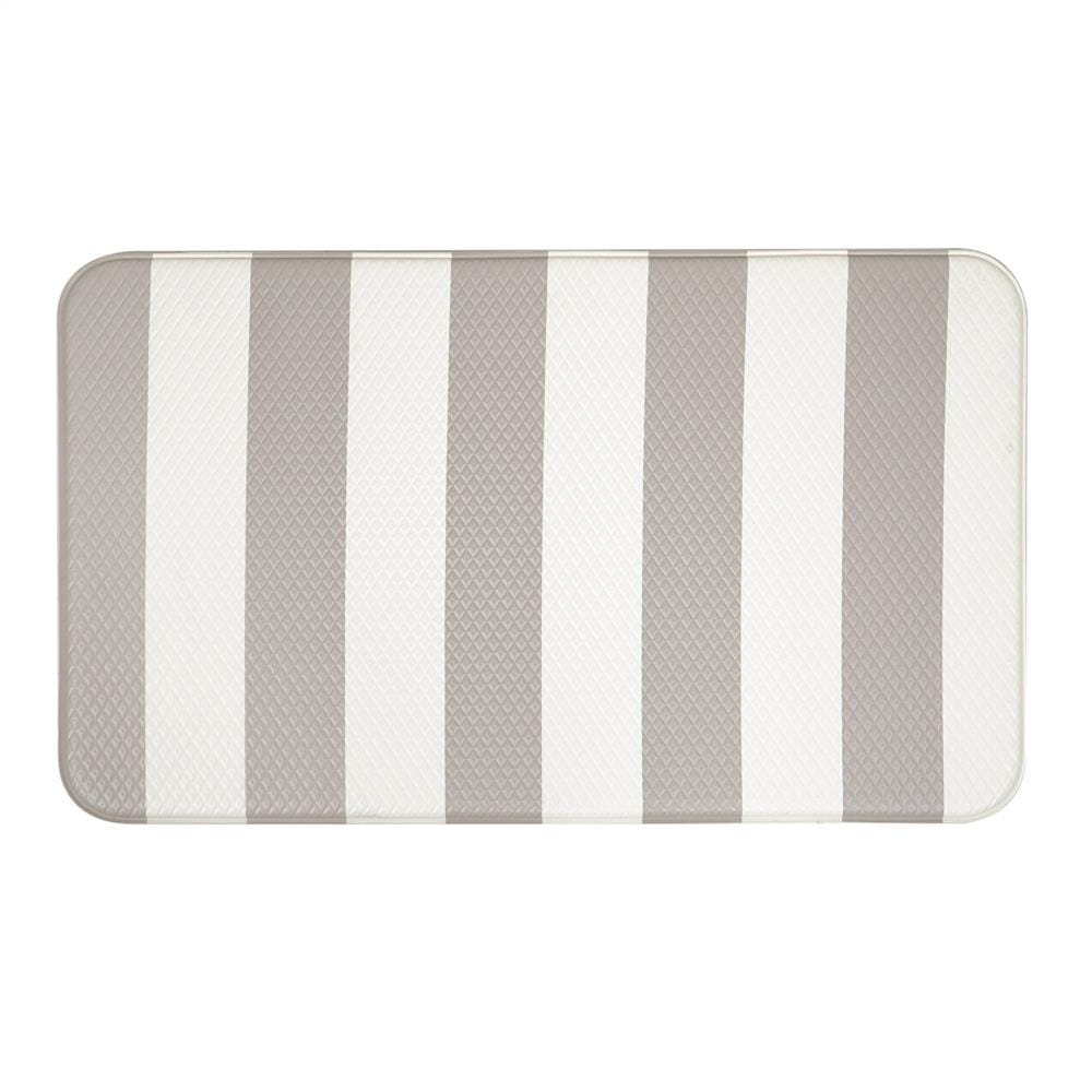 แผ่นอเนกประสงค์ HOME LIVING STYLE NELLA 44X75 ซม. สีเทา