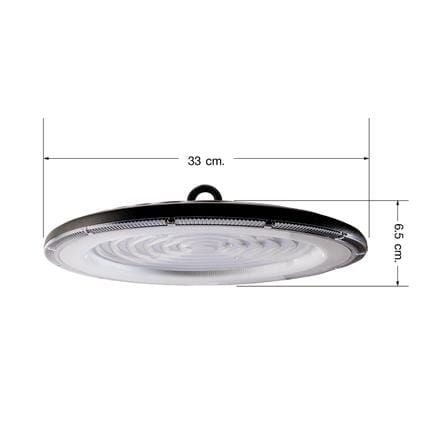 โคมไฮเบย์ LED EVE EXTRA 200 วัตต์ DAYLIGHT สีดำ_6