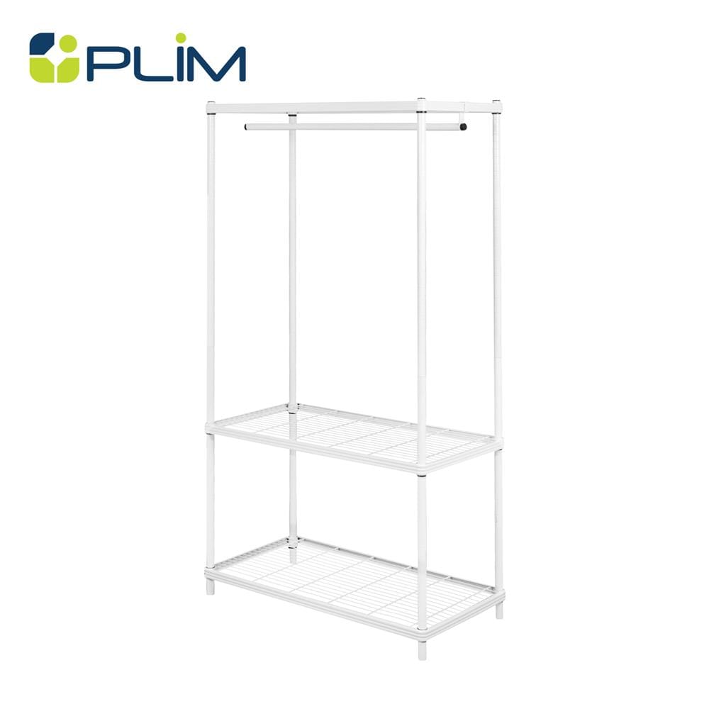 ตู้เสื้อผ้าราวแขวน PLIM LINEAR WR90-1-180 สีขาว