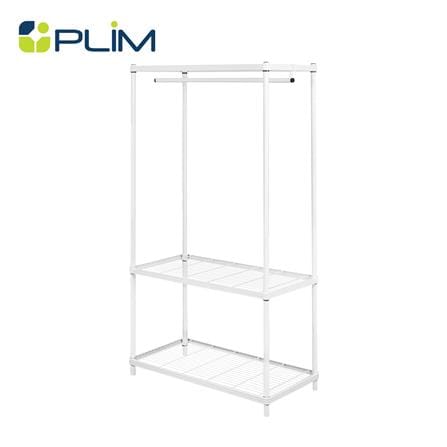 ตู้เสื้อผ้าราวแขวน PLIM LINEAR WR90-1-180 สีขาว_0