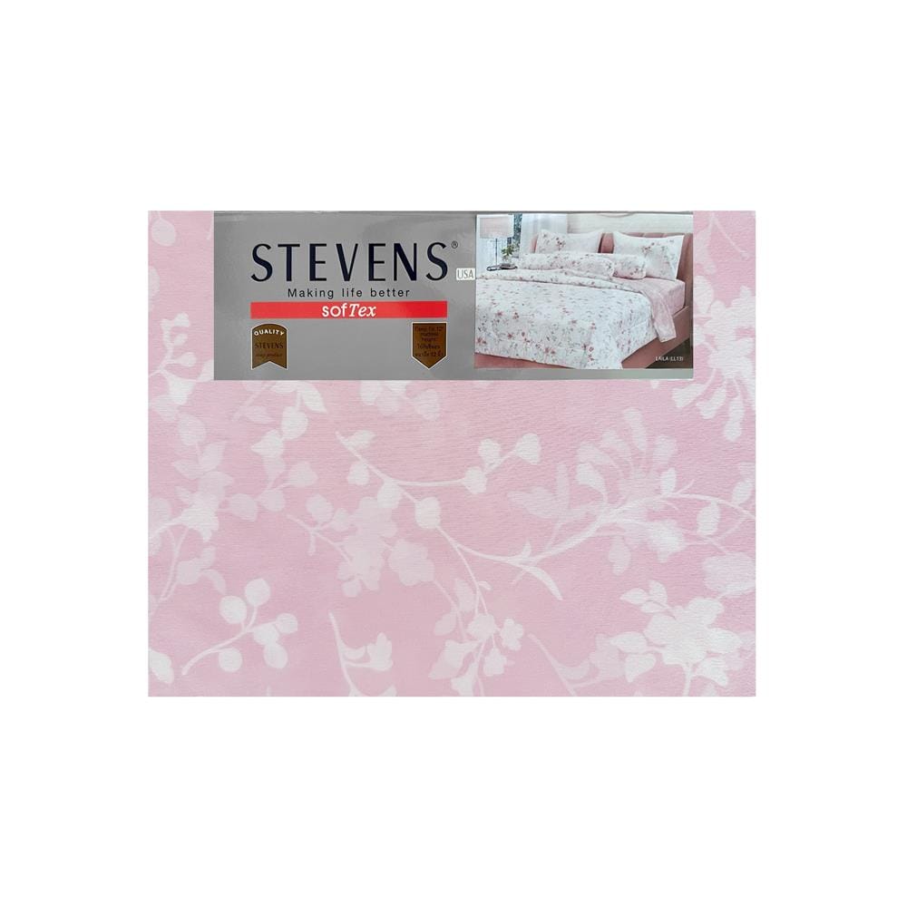 ชุดผ้าปูที่นอน 5 ฟุต 5 ชิ้น STEVENS SOFTEX LL13
