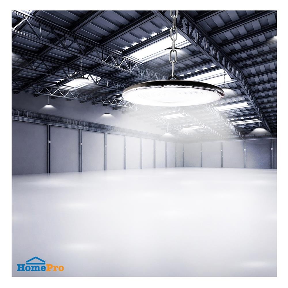 โคมไฮเบย์ LED EVE EXTRA 100 วัตต์ DAYLIGHT สีดำ