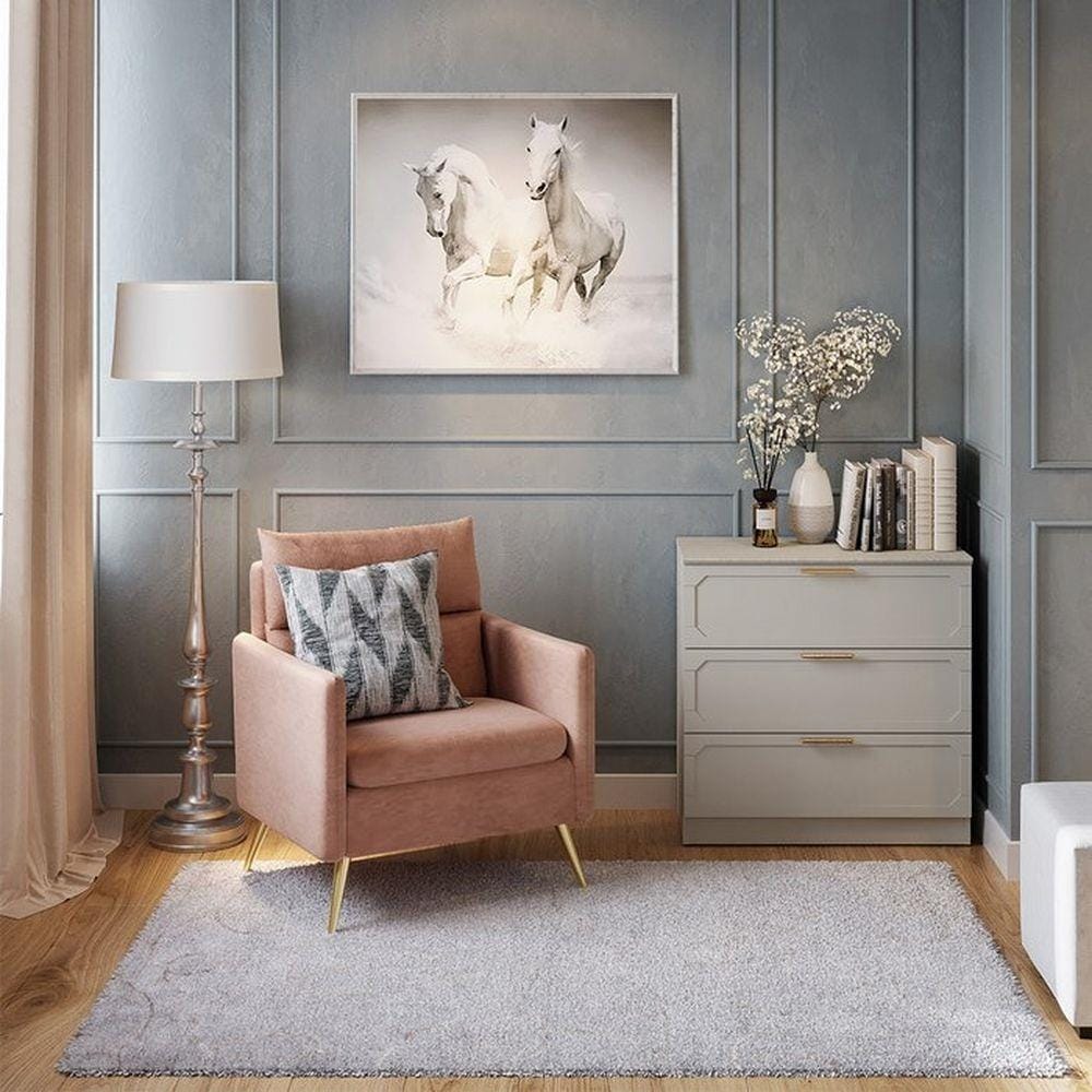 ตู้ลิ้นชัก 3 ลิ้นชัก SB FURNITURE QUINN 19228844 80 ซม. สี MAGIC GREY