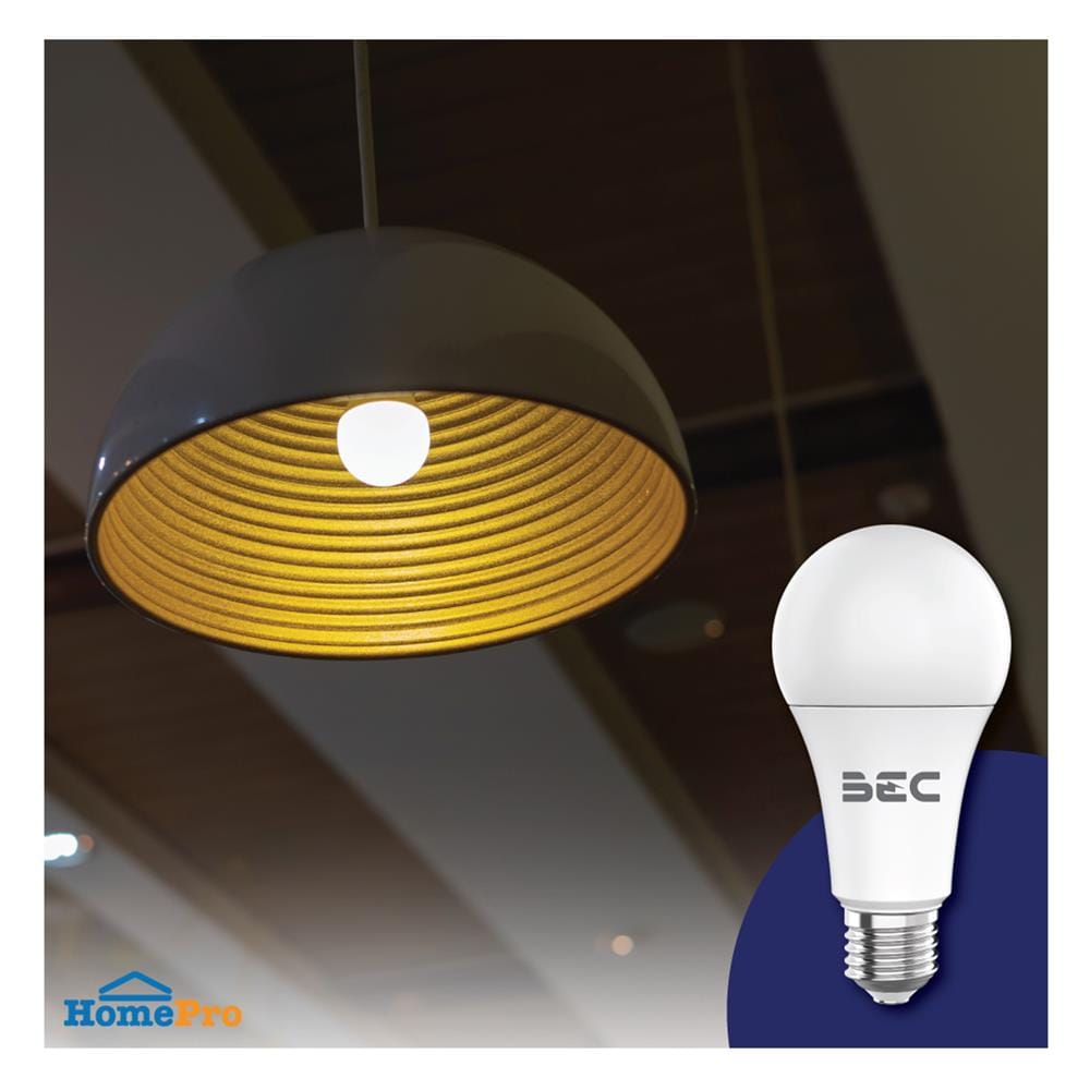 หลอด LED BEC 9 วัตต์ DAYLIGHT E27
