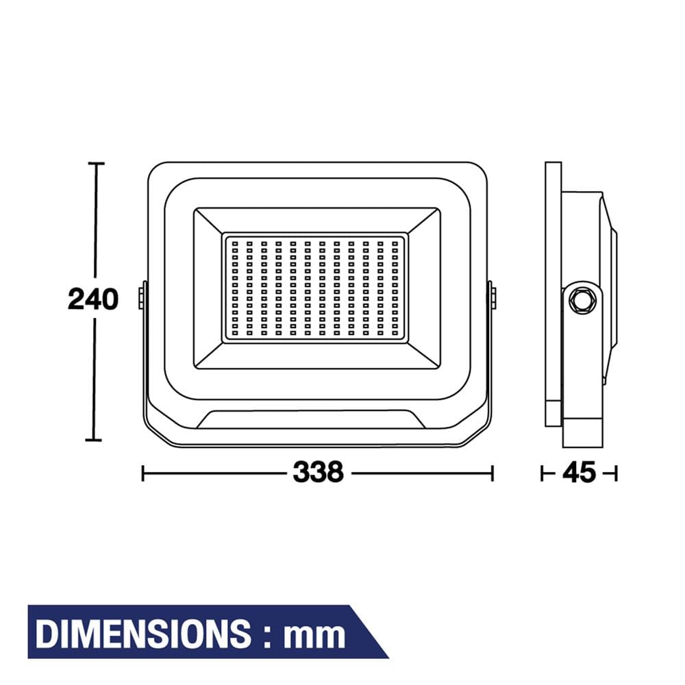 สปอตไลท์ภายนอก LED BEC SPEED 150 วัตต์ DAYLIGHT