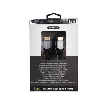 สายสัญญาณ HDMI SYNCHRO HDM-515 1.5 เมตร_1