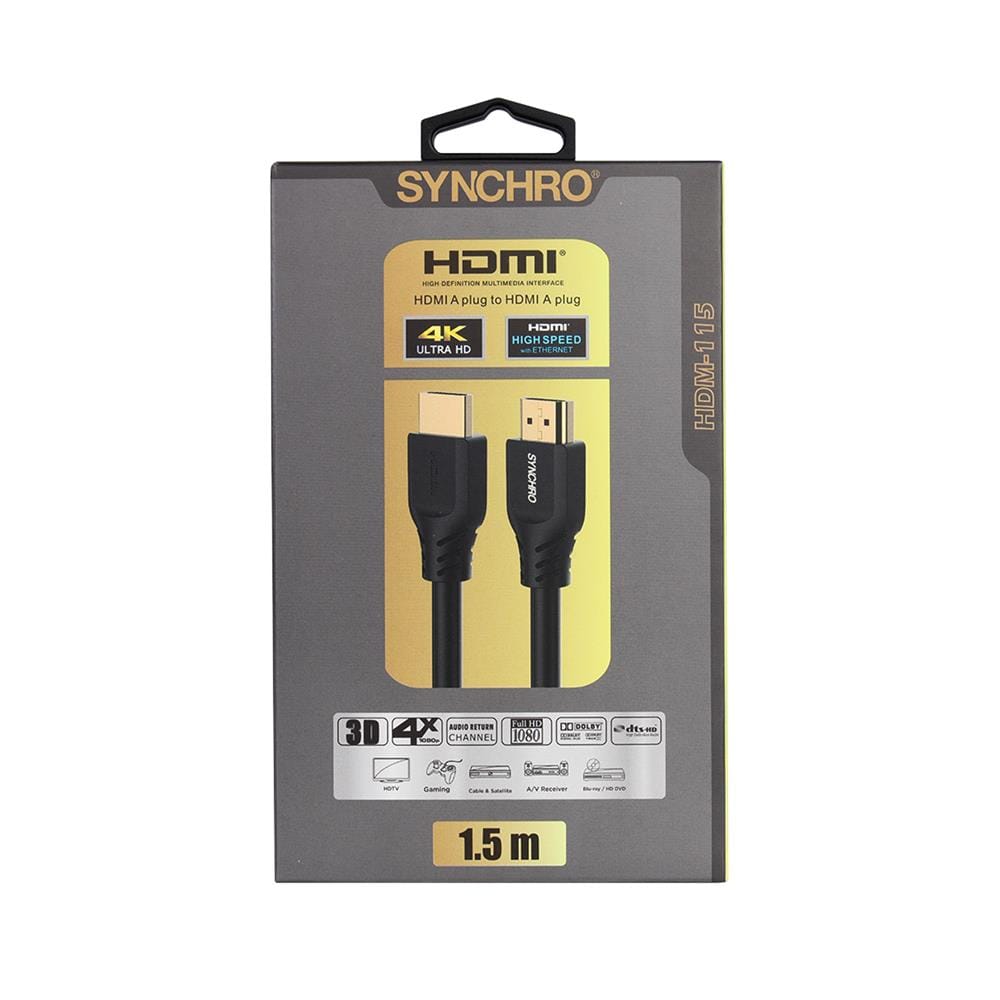 สายสัญญาณ HDMI SYNCHRO HDM-115 1.5 เมตร