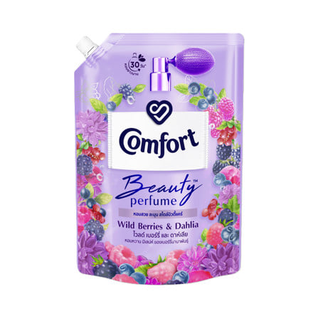 น้ำยาปรับผ้านุ่ม COMFORT 1,050 มล. กลิ่นไวลด์ เบอร์รี่ และดาห์เลีย_0