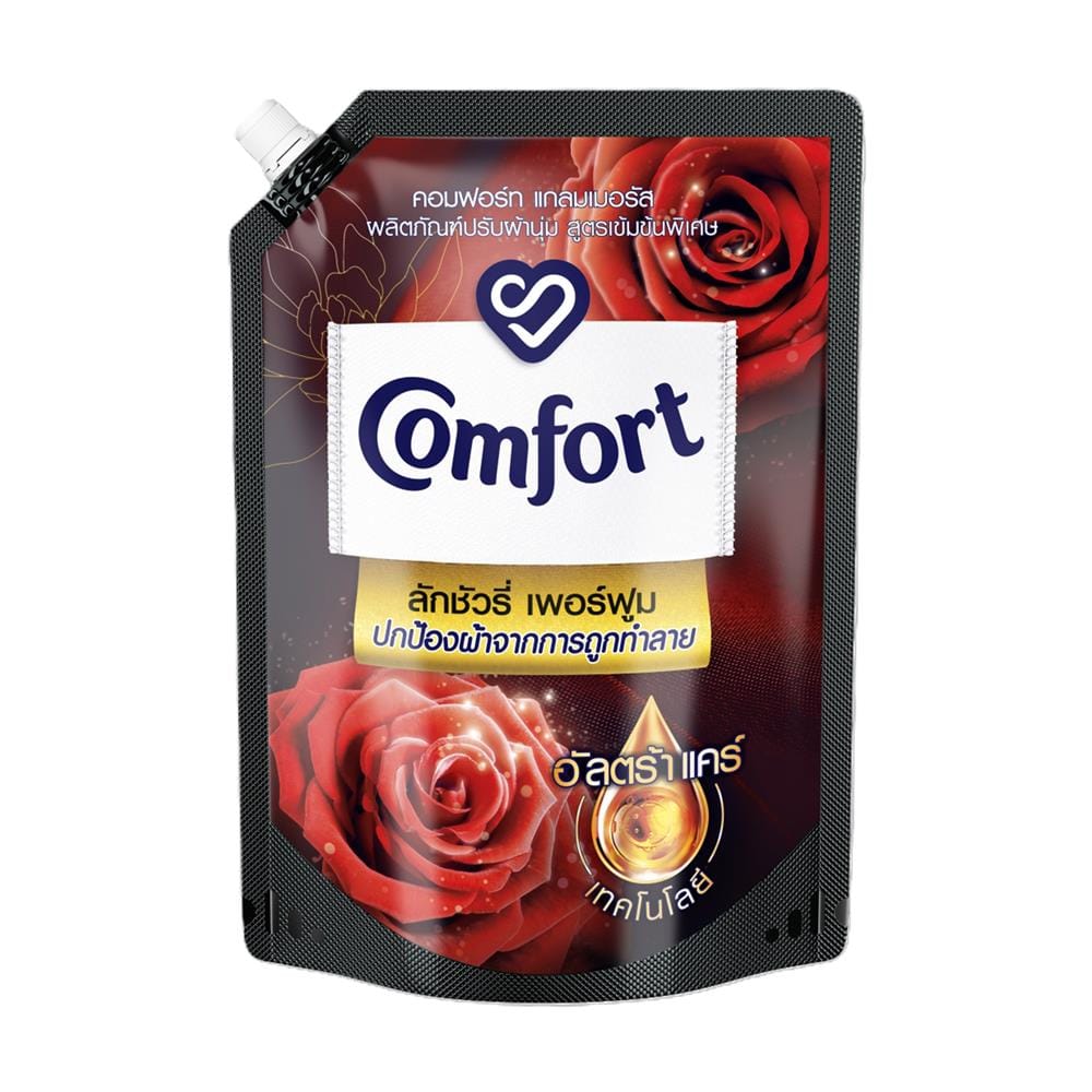 รีฟิลน้ำยาปรับผ้านุ่ม COMFORT LUXURY PERFUME 1150 มล. สีแดง