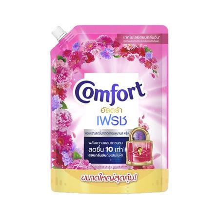 น้ำยาปรับผ้านุ่ม COMFORT ULTRA FRESH 1050 มล. สีชมพู_0