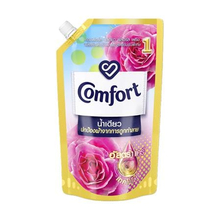 น้ำยาปรับผ้านุ่ม COMFORT ULTRA น้ำเดียว 500 มล. ชมพู_0