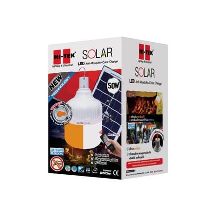 ไฟจัดสวน SOLAR HI-TEK HLLMS0050D 50 วัตต์ DAYLIGHT/YELLOW สีขาว_3
