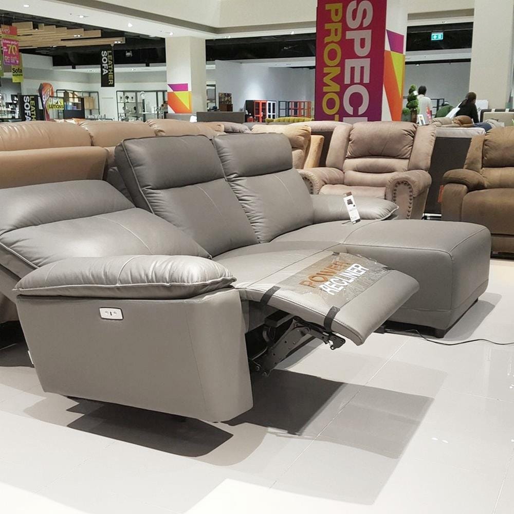RECLINER 3 ที่นั่ง SB FURNITURE SNAZZY 19170333 สีเทา