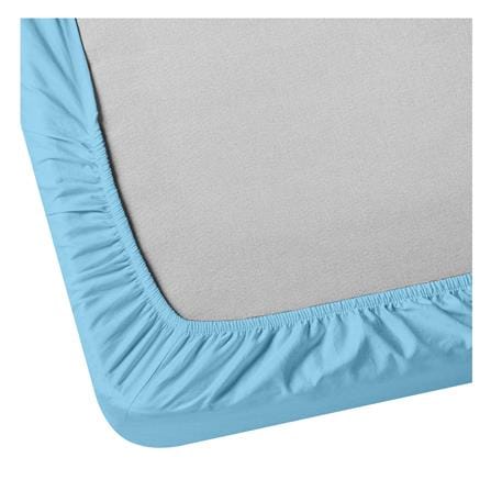 ชุดผ้าปูที่นอน 9.5 ฟุต 3 ชิ้น BED CLIP MICROTEX 14 นิ้ว สี BLUE_2