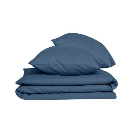 ชุดผ้าปูที่นอน 7 ฟุต 3 ชิ้น BED CLIP MICROTEX 14 นิ้ว สี GREY BLUE_1