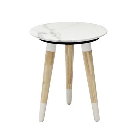 โต๊ะข้าง SB FURNITURE RACCO 19173665 40 ซม. สีขาว_0