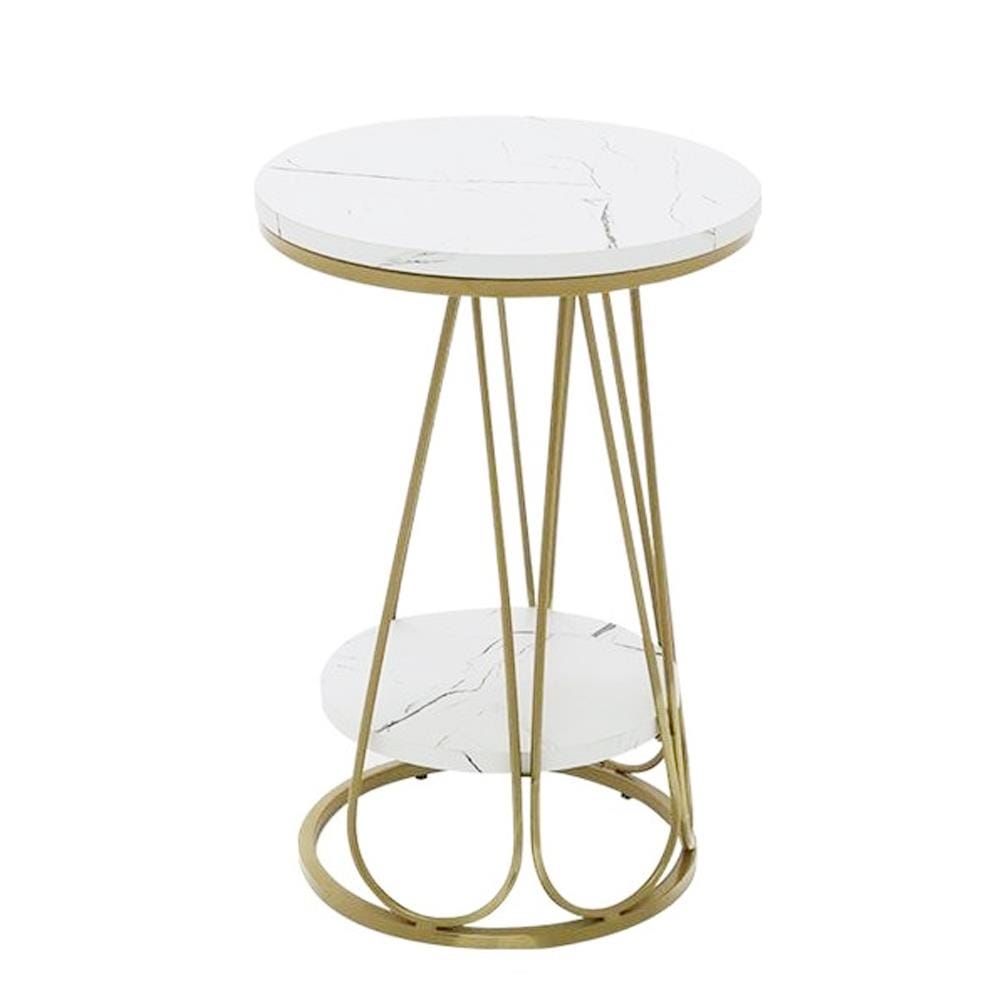 โต๊ะข้าง SB FURNITURE LUSH 19222333 40 ซม. สีทอง