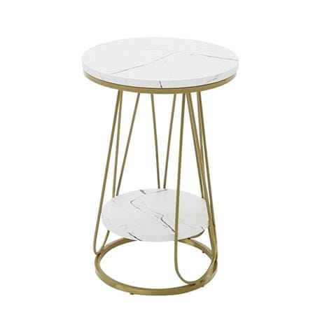 โต๊ะข้าง SB FURNITURE LUSH 19222333 40 ซม. สีทอง_0