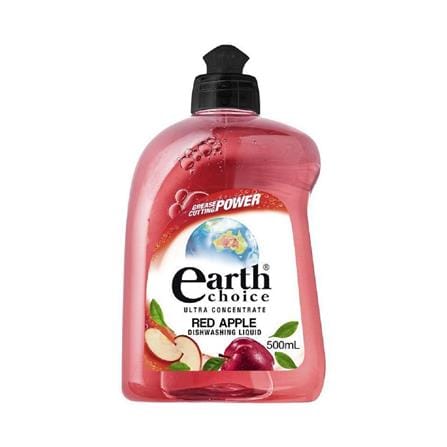 น้ำยาล้างจานสูตรเข้มข้น EARTH CHOICE 500 มล. RED APPLE_0