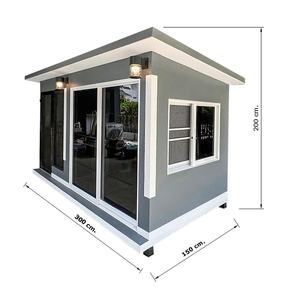 บ้านหมา บ้านแมว T.C. DOGHOUSE 18 CLASSIC 150X300X200 ซม.