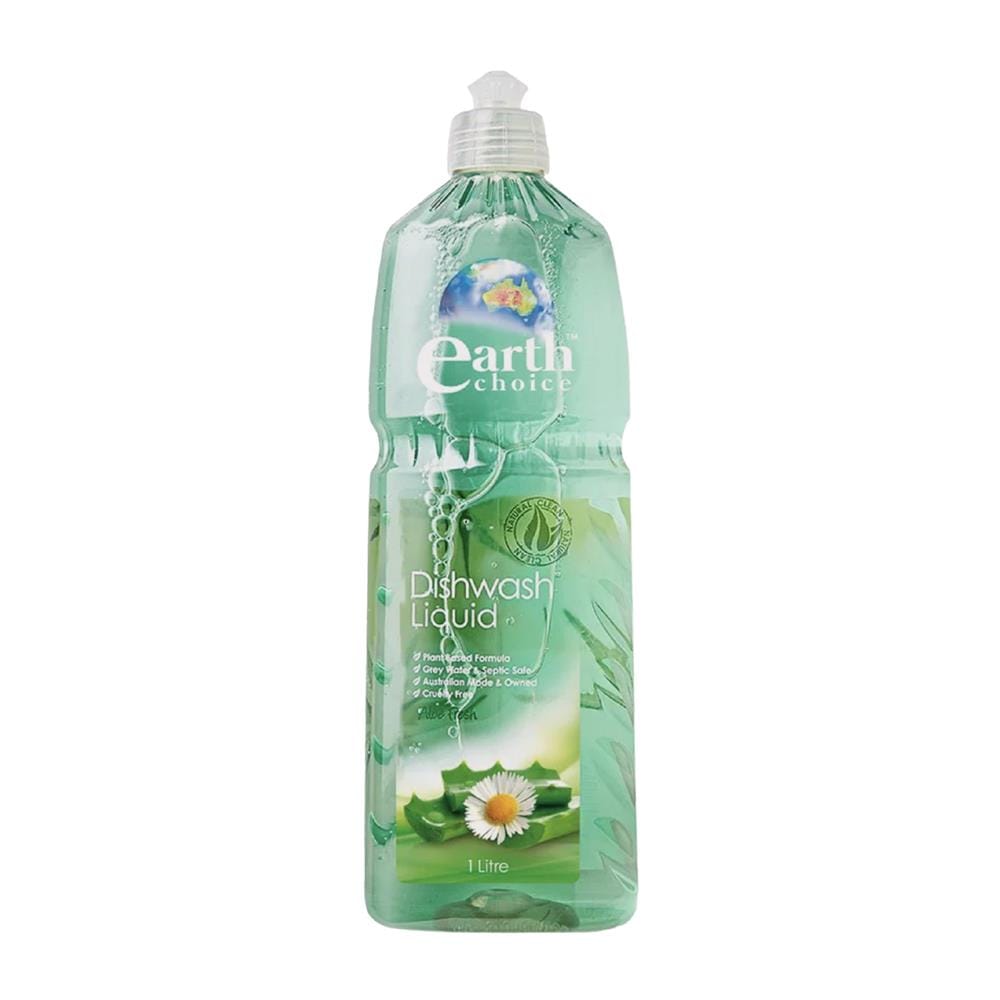 น้ำยาล้างจาน EARTH CHOICE 1 ลิตร ALOE FRESH