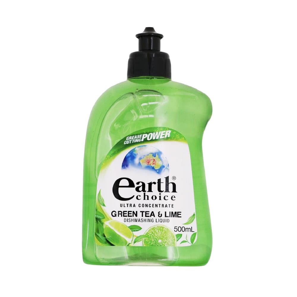 น้ำยาล้างจาน EARTH CHOICE 500 มล. กลิ่นกรีนที แอนด์ ไลม์