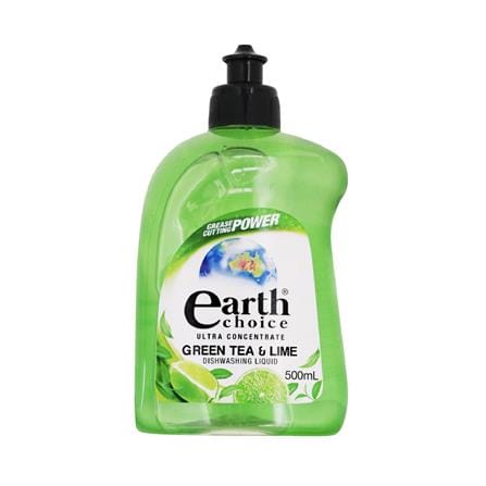 น้ำยาล้างจาน EARTH CHOICE 500 มล. กลิ่นกรีนที แอนด์ ไลม์_0
