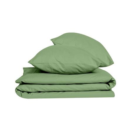 ชุดผ้าปูที่นอน 7 ฟุต 3 ชิ้น BED CLIP MICROTEX 10 นิ้ว สี GREEN_1