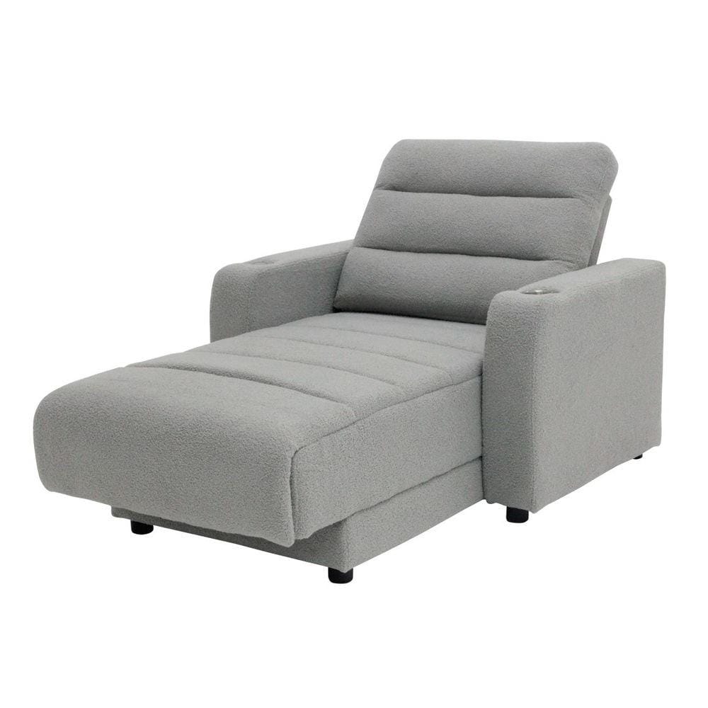 เก้าอี้ปรับนอนไฟฟ้า KONCEPT NAVINDA 19214141 สีเทา