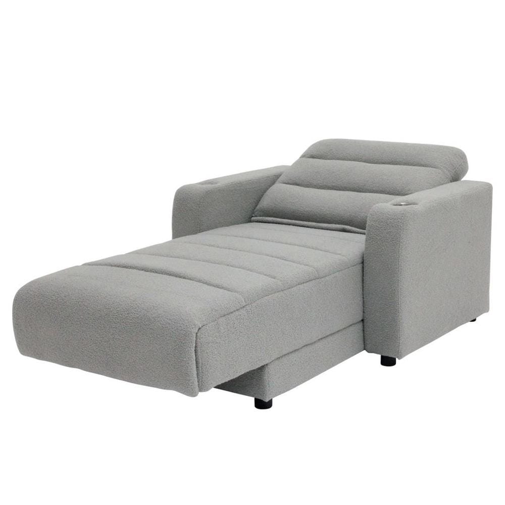 เก้าอี้ปรับนอนไฟฟ้า KONCEPT NAVINDA 19214141 สีเทา