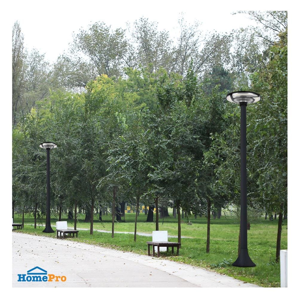 ไฟสนาม SOLAR LAMPTAN BRILUX 500 วัตต์ DAYLIGHT/COOL WHITE/WARM WHITE สีดำ