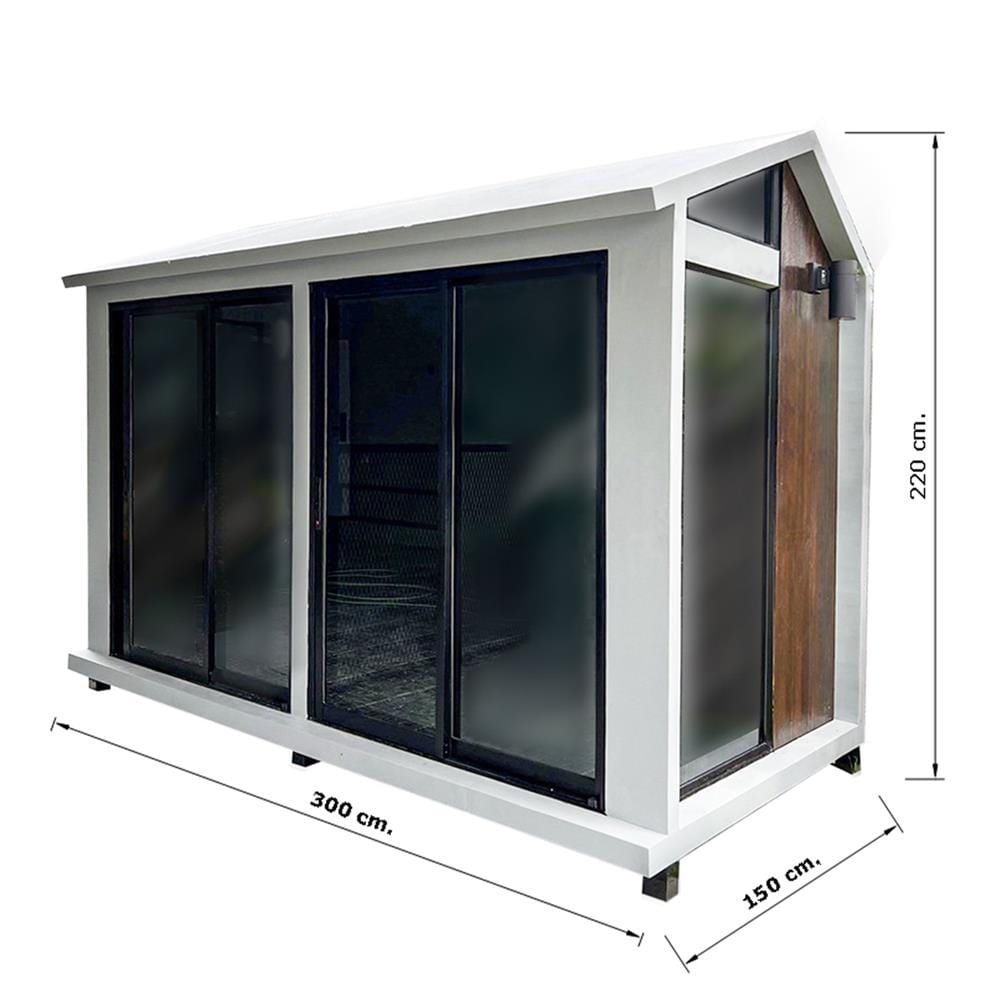 บ้านหมา บ้านแมว T.C. DOGHOUSE 11 NORDIC 150X300X220 ซม.