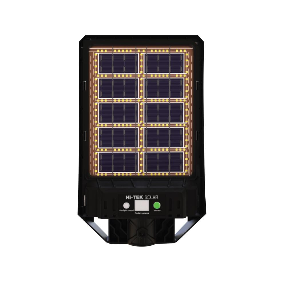 ไฟถนน SOLAR HI-TEK HFSS02060D 60 วัตต์ DAYLIGHT สีดำ
