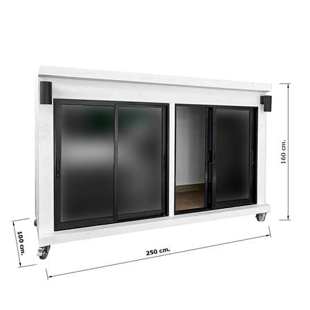 บ้านหมา บ้านแมว T.C. DOGHOUSE 3 MODERN 160X250X100 ซม._2