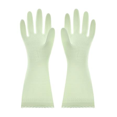 ถุงมือ PVC SHOWA SARATTO TOUCH SIZE L สีเขียวอ่อน_1