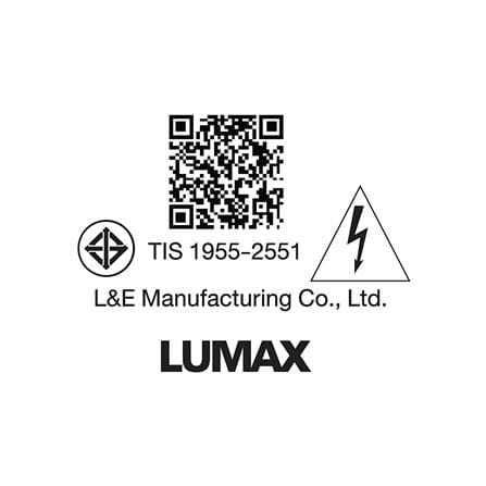 ไฟถาด LED LUMAX 01-A0212 80 วัตต์ DAYLIGHT/COOL WHITE/WARM WHITE สีเงิน 1 หัว_5