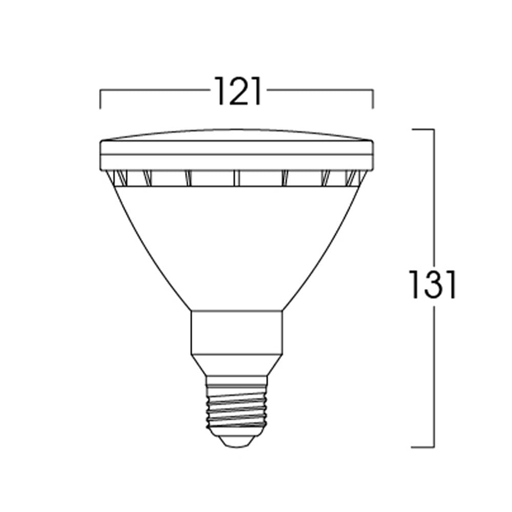 หลอด LED LUMAX MR16/PAR 13 วัตต์ WARM WHITE E27