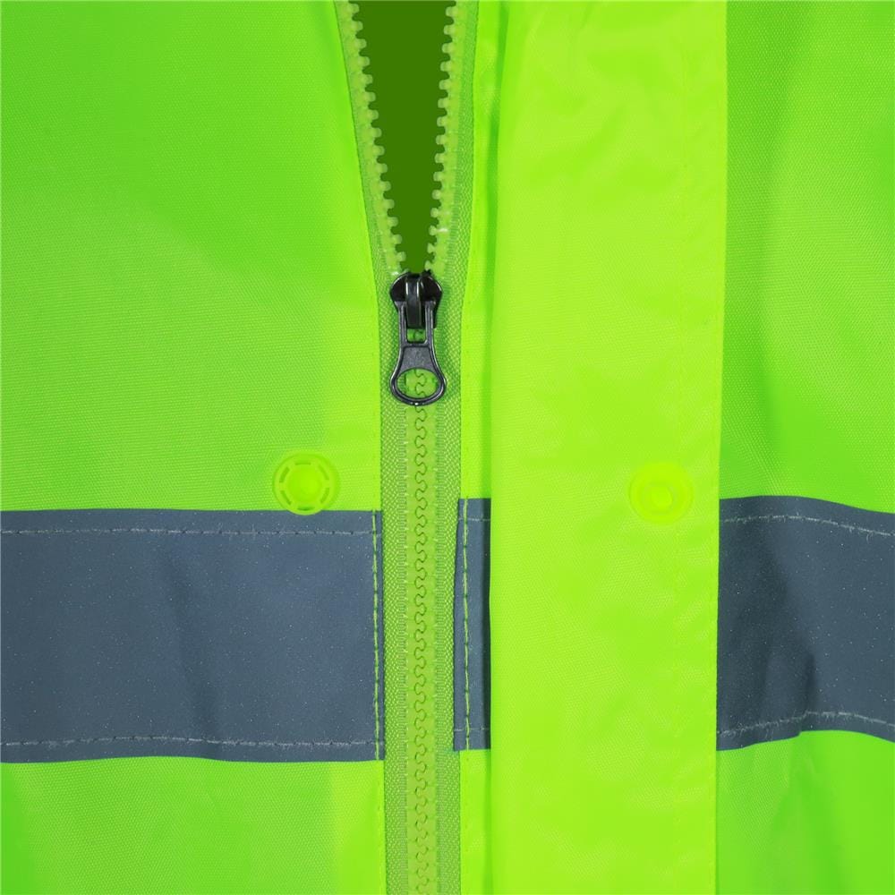 เสื้อกันฝนสะท้อนแสง DEXZON สีเขียว