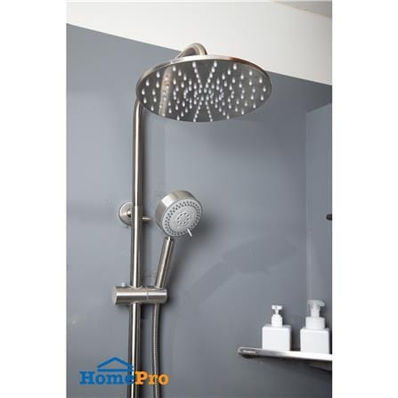 ฝักบัว RAIN SHOWER ผสม RASLAND RA F621-SS-MATT สเตนเลส_1