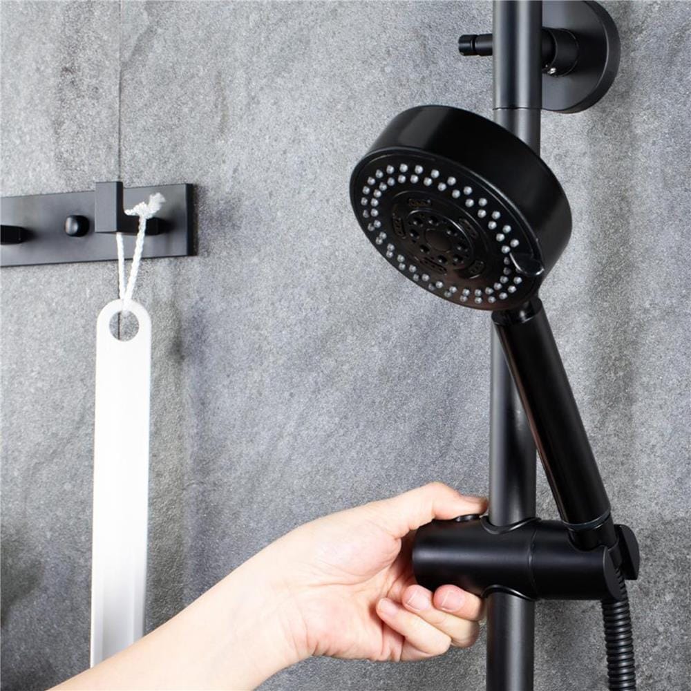 ฝักบัว RAIN SHOWER ผสม RASLAND RA F621-BLACK สีดำ