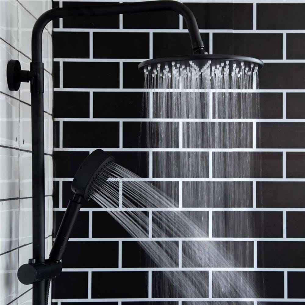 ฝักบัว RAIN SHOWER ผสม RASLAND RA F621-BLACK สีดำ