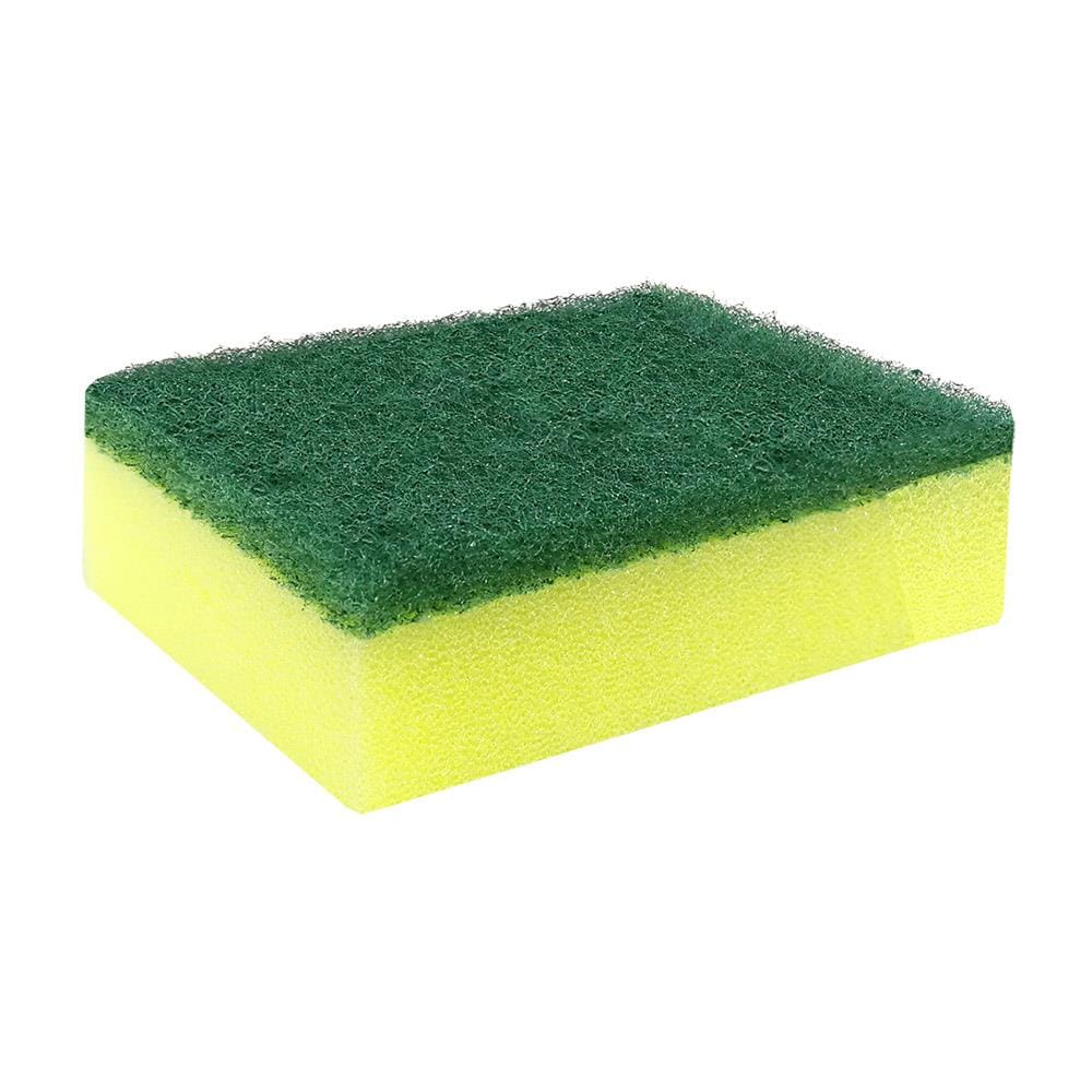 ฟองน้ำพร้อมใยขัด POLY-BRITE 331-10 7x3x8.5 ซม. (แพ็ก 24 ชิ้น)