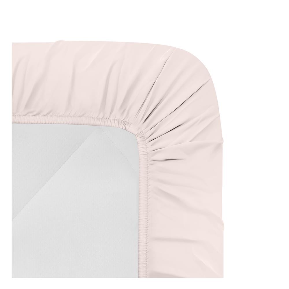 ชุดผ้าปูที่นอน 6 ฟุต 6 ชิ้น BENETTA ICY สี NUDE PINK
