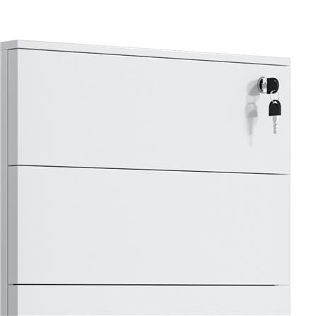 ตู้เหล็ก 3 ลิ้นชัก FURDINI KULLEN FYD-H016 สีขาว_2
