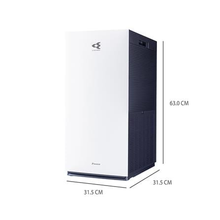 เครื่องฟอกอากาศ 62 ตร.ม. DAIKIN MC80ZV1S สีขาว_1